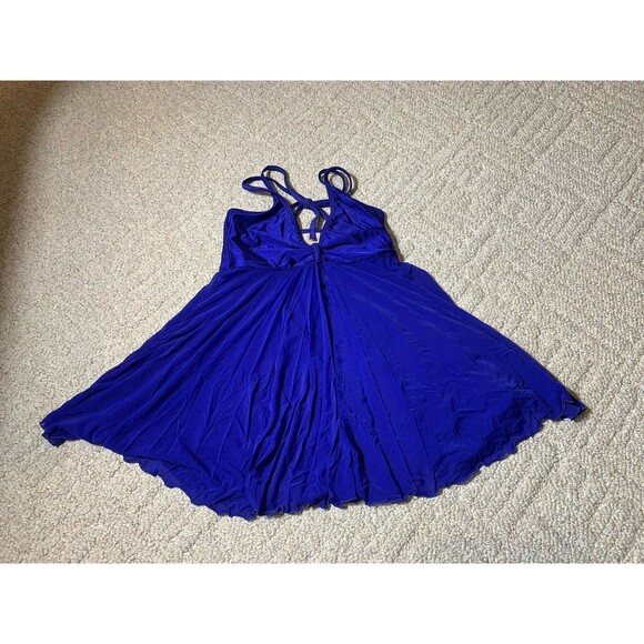 Tenth House Dance Costume PA Petite Adult Purple Style # TH17075 Royal Blue - Picture 1 of 10